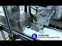Cosmetic Gear Pump Filling Machine For Lipstick 30-50pcs/Min Single Head