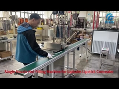 Μηχανή θερμής πλήρωσης με ένα φουσκάλωμα για οδοντόκρεμα