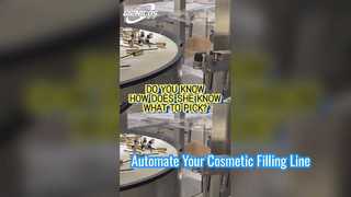 JQR 01 Automatic Mascara and Lip Gloss Filling Machine