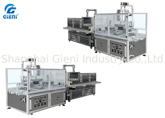 Ημι - αυτόματη μηχανή πλήρωσης Lipbalm 10 ακροφύσια με την προθέρμανση της λειτουργίας