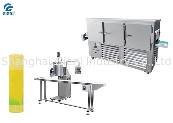 Κατάψυξη του χειλικού βάλσαμου σηράγγων που κατασκευάζει το συμπιεστή μηχανών 5P-10P με την εξουσιοδότηση 1 έτους