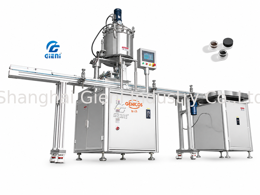 EGR-6H-HF 6-Nozzle Automatic Servo Drive Hot Filling Machine για 23 ml σωλήνες χυλοσόκ 80 σωλήνες/μίνου PLC με οθόνη αφής