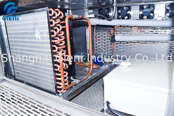 3,5 καλλυντικών πλήρωσης μηχανών μέτρα σηράγγων κραγιόν δροσίζοντας με το συμπιεστή κατάψυξης 5P