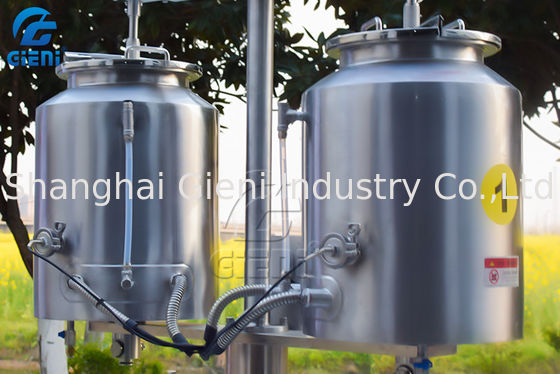 12 διπλές δεξαμενές θέρμανσης μηχανών πλήρωσης κραγιόν φορμών μετάλλων αργιλίου ακροφυσίων 20L