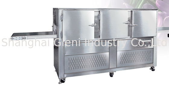 Κατάψυξη της σήραγγας για τη μηχανή πλήρωσης βαζελίνης με το διευθετήσιμο μεταφορέα ταχύτητας