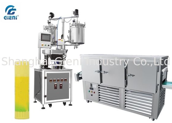 220V υλικό πληρώσεως χειλικού βάλσαμου κολλών με την κατάψυξη της σήραγγας 6-10 φόρμες/λ. παραγωγής