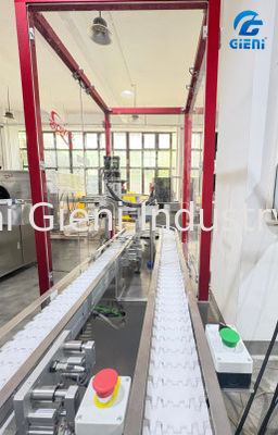 Αυτόματη μηχανή πλήρωσης κραγιόν από σιλικόνη με χωριστή συσκευή κενού δύο σταδίων