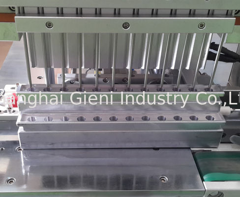 Αυτόματη μηχανή πλήρωσης Cosemtic 12 ακροφυσίων για το κραγιόν με την κάλυψη χρώματος