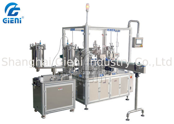 SUS304 Mascara σερβο μηχανών δεξαμενών 2ml μηχανή πλήρωσης