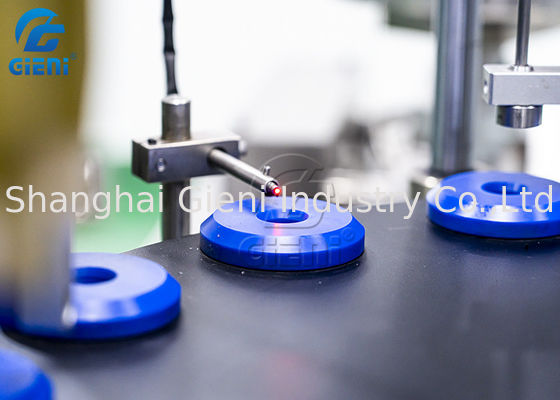 Περιστροφικός Mascara τύπων καλλυντικός έλεγχος 60pcs/Min PLC γεμίζοντας μηχανών