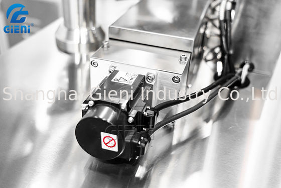 Περιστροφικός Mascara τύπων καλλυντικός έλεγχος 60pcs/Min PLC γεμίζοντας μηχανών