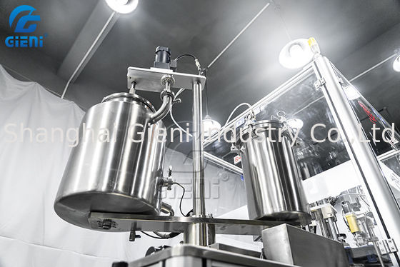 Περιστροφικός Mascara τύπων καλλυντικός έλεγχος 60pcs/Min PLC γεμίζοντας μηχανών