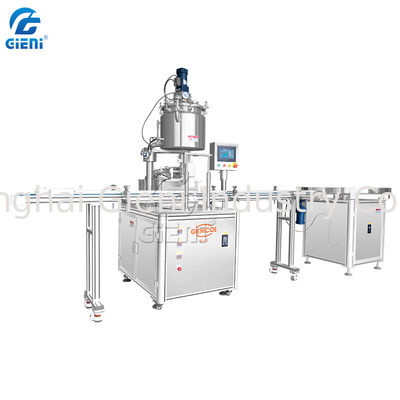 καλλυντική μηχανή πλήρωσης κρέμας 45pcs/Min 100ml Concealer με την ανύψωση ακροφυσίων