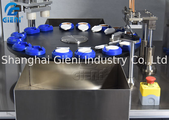 20ml περιστροφική καλλυντική μηχανή πλήρωσης για την κρέμα 30pcs/Min ιδρύματος του BB