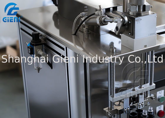 Ημι αυτόματη κάθετη διπλή Mascara ακροφυσίων μηχανή πλήρωσης