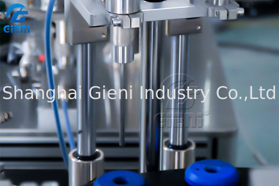 Περιστροφική μηχανή πλήρωσης πηκτωμάτων καρφιών AC220V 50pcs/Min 2 ακροφύσια