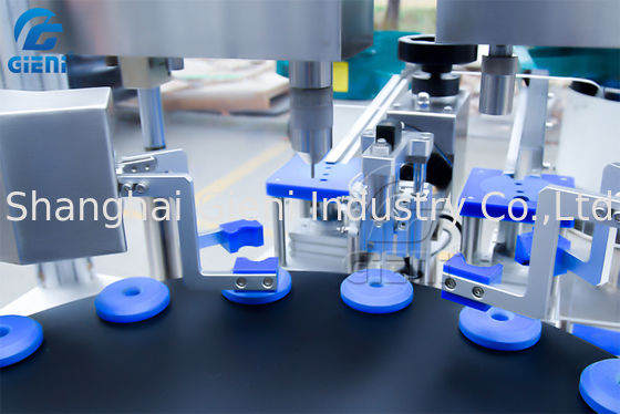 Περιστροφική μηχανή πλήρωσης πηκτωμάτων καρφιών AC220V 50pcs/Min 2 ακροφύσια